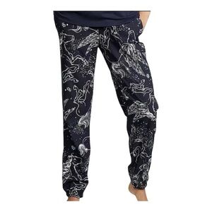 Victoria’s Secret Noir Navy Blue Pegasus Balloon Lounge Pants – Size XS